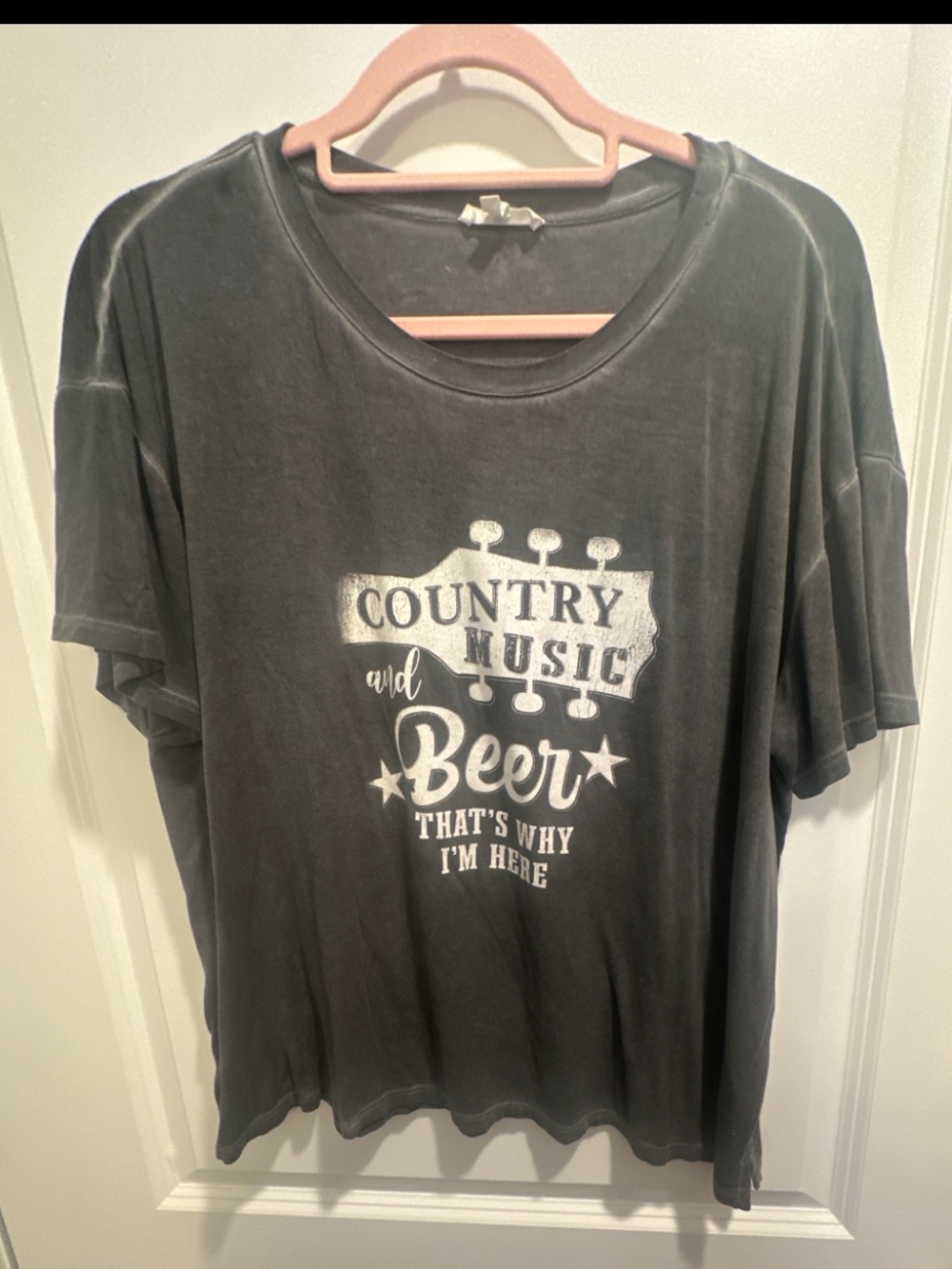 Maurices Country Music & Beer Graphic Tee XL | Oversized